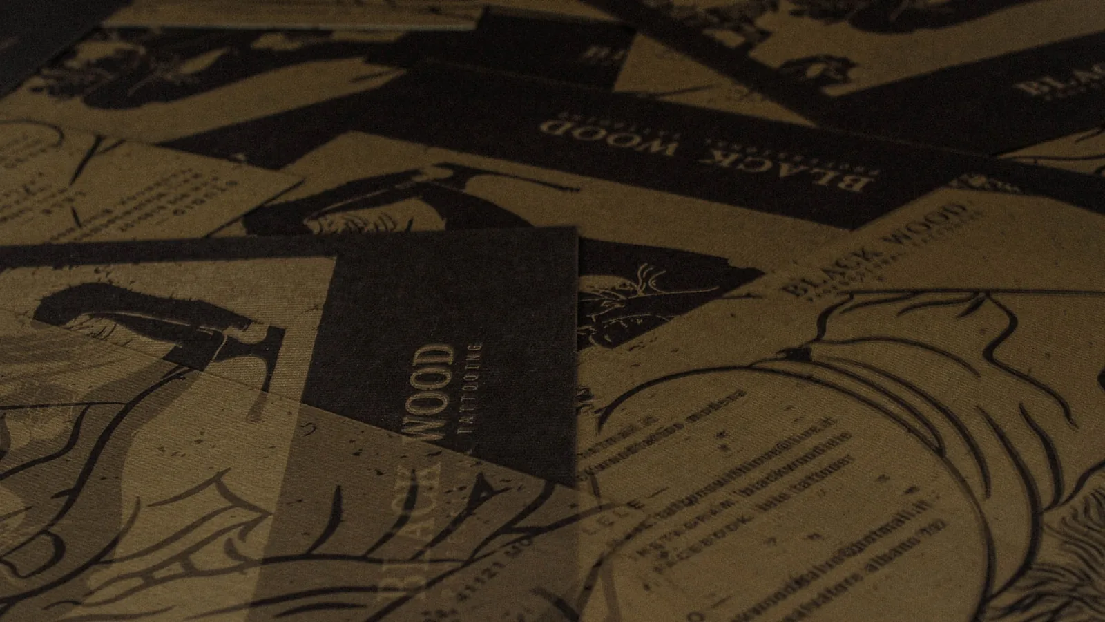 Le cartoline di Black Wood