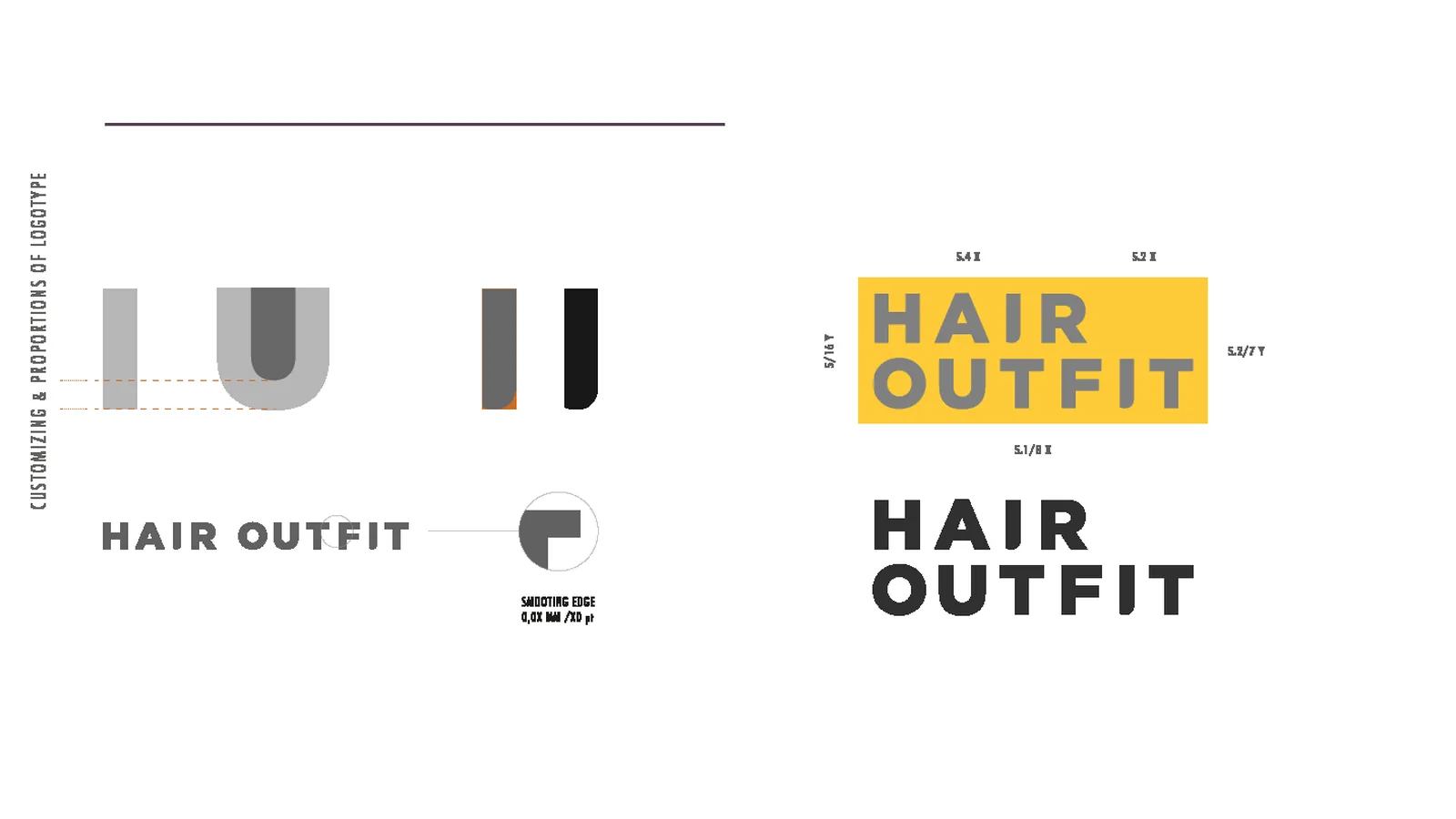Proporzioni e versioni del logotipo
