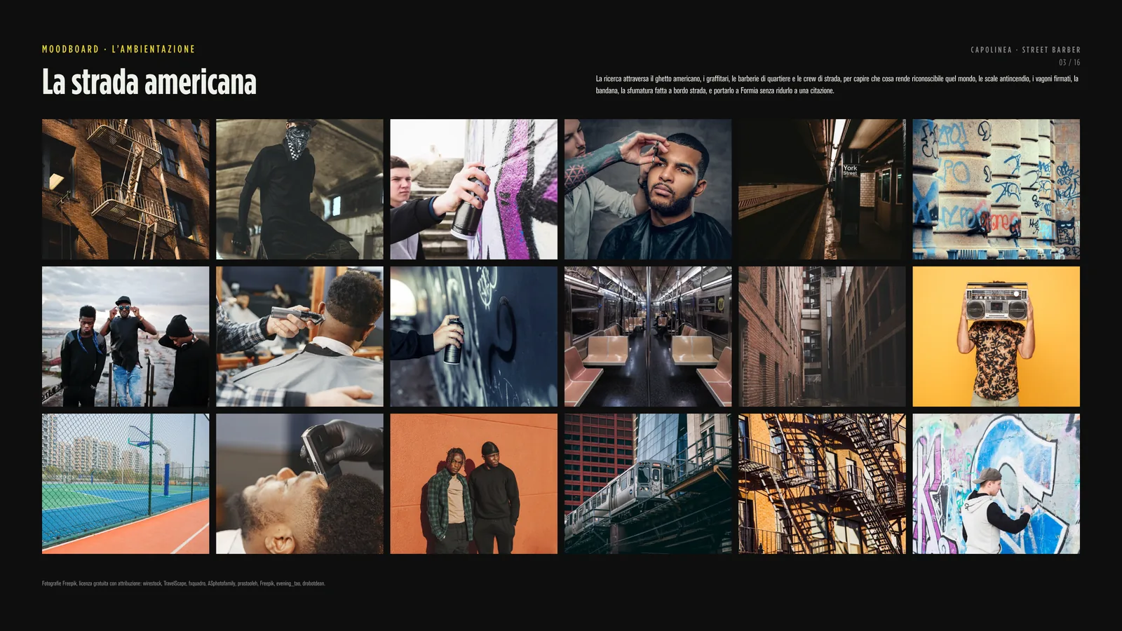 Moodboard, la strada americana