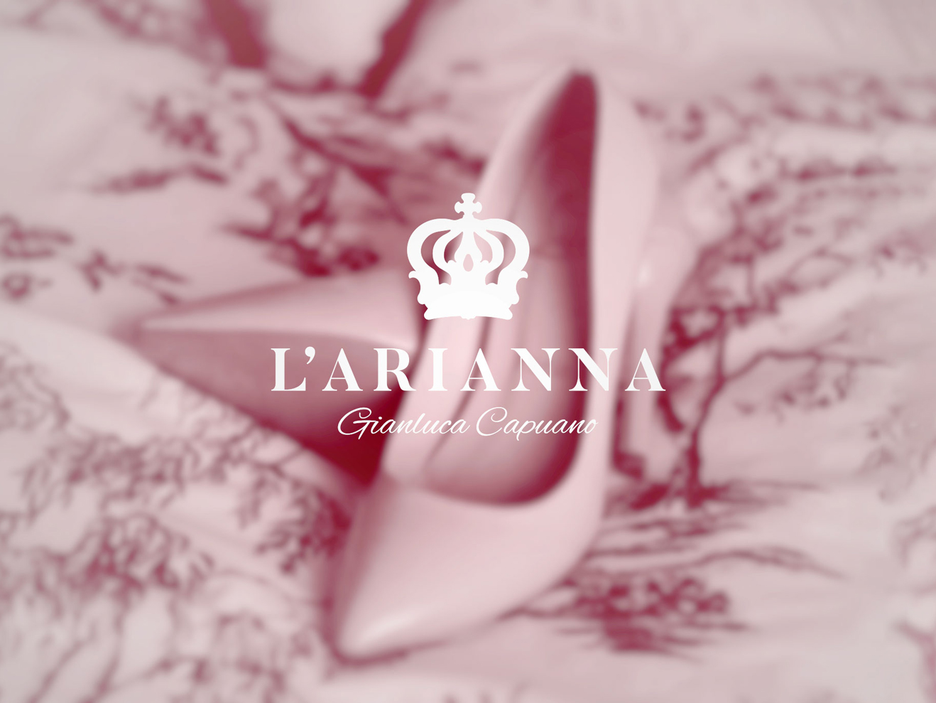 L'Arianna Luxury shoes, Rebranding, packaging design, logo design