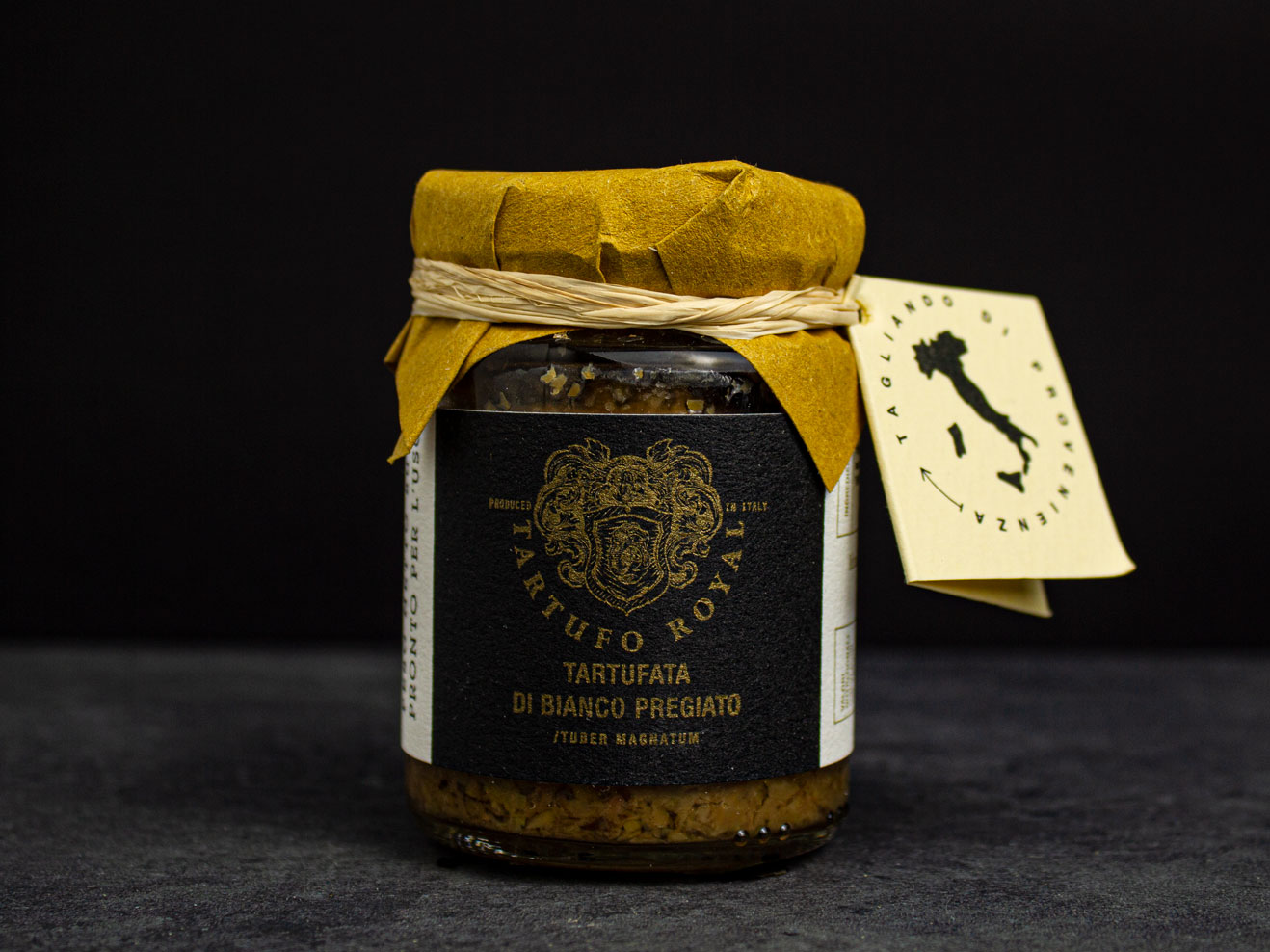 TARTUFO ROYAL, brand identity & packaging, cover