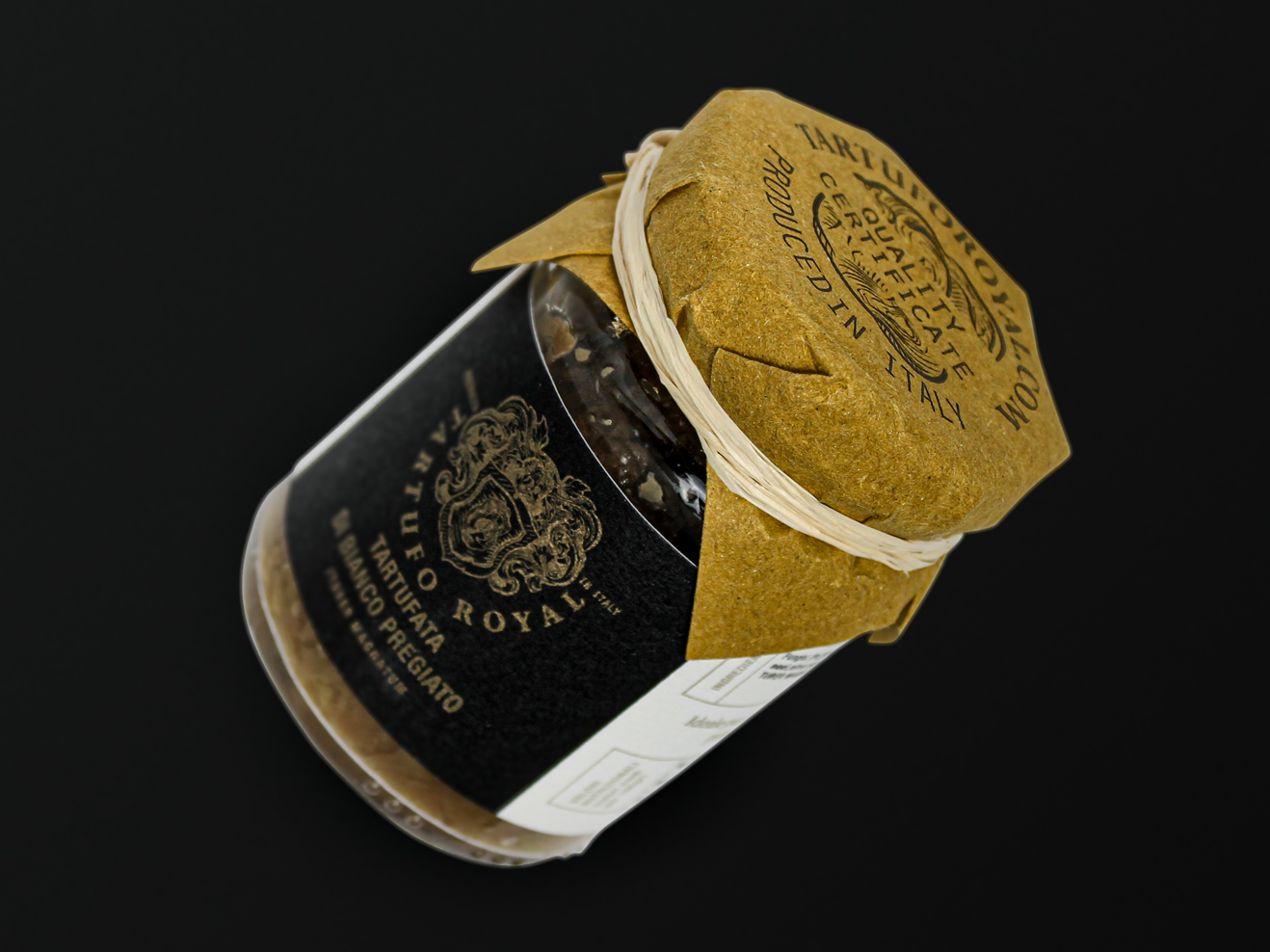 TARTUFO ROYAL, brand identity & packaging, cover