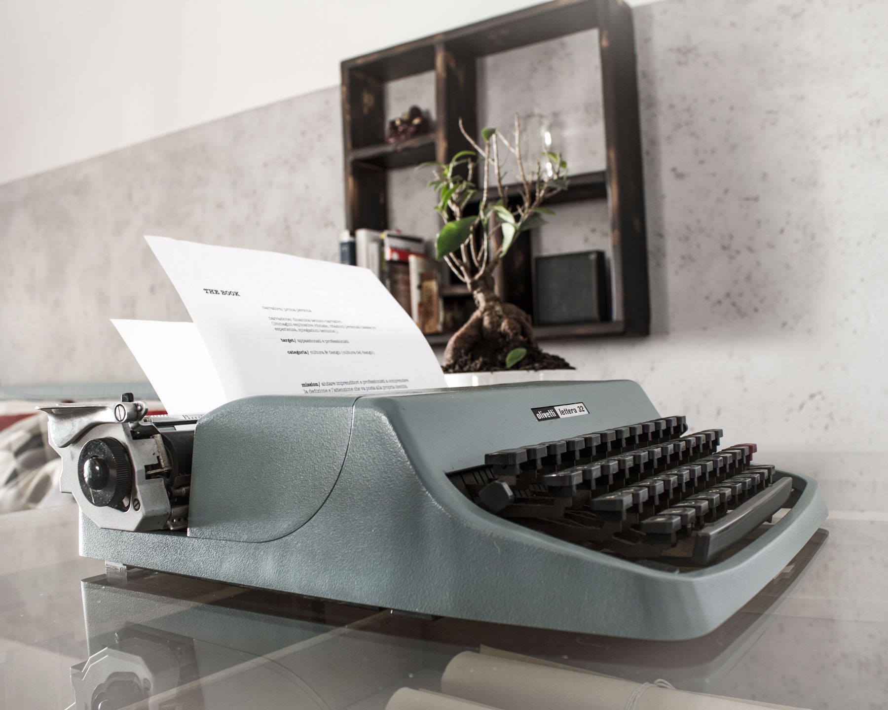 olivetti typewriter